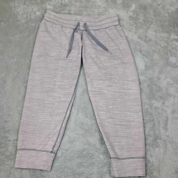 LULULEMON Womens Casual Golf Walking  Drawstring  Pants‎ Size 6 Grey - Picture 1 of 8